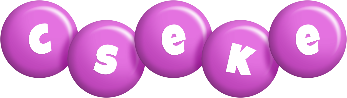 Cseke candy-purple logo