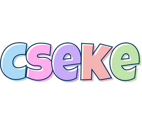 Cseke pastel logo