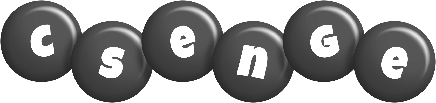 Csenge candy-black logo