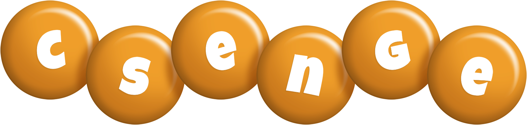 Csenge candy-orange logo