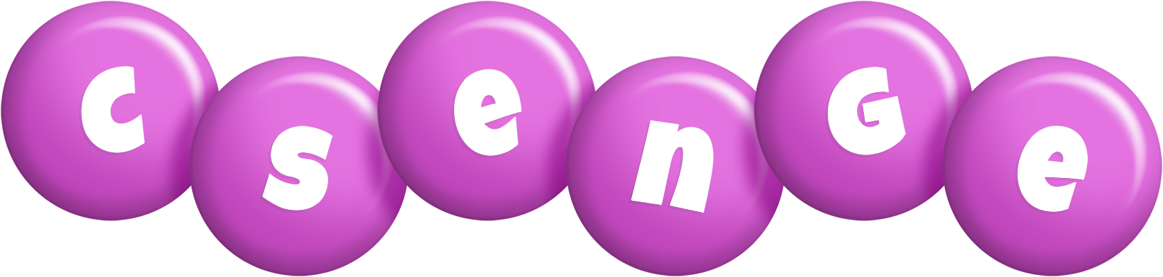 Csenge candy-purple logo