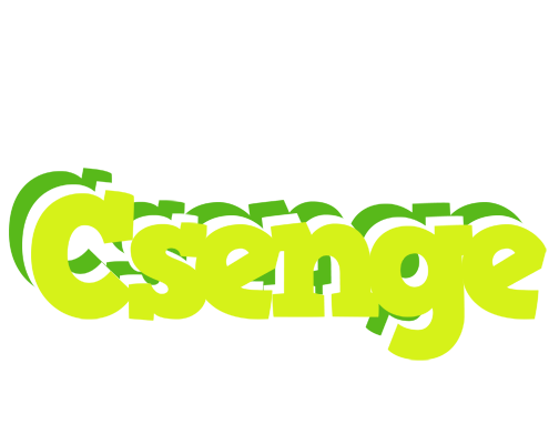 Csenge citrus logo