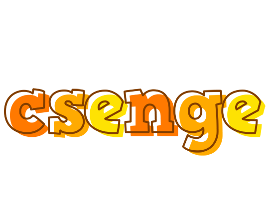 Csenge desert logo