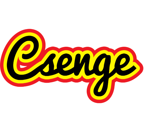 Csenge flaming logo