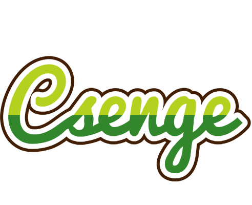 Csenge golfing logo