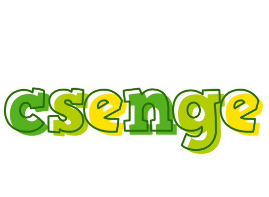 Csenge juice logo