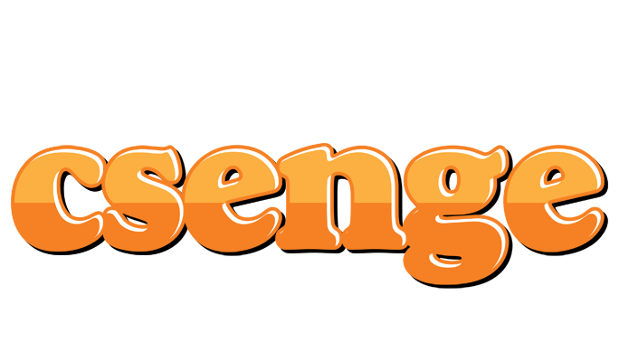Csenge orange logo