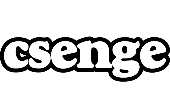 Csenge panda logo
