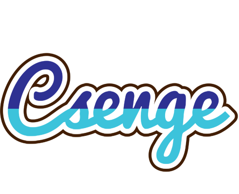 Csenge raining logo