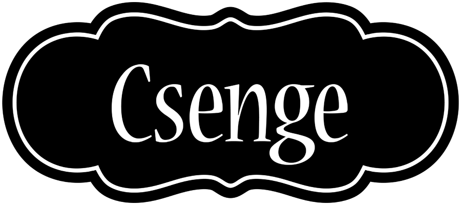 Csenge welcome logo