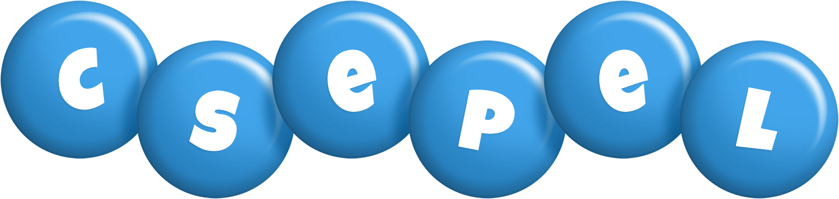 Csepel candy-blue logo