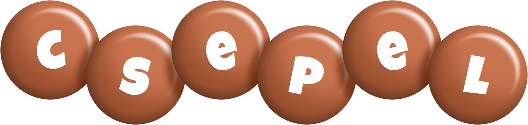 Csepel candy-brown logo