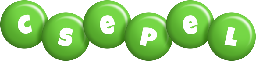 Csepel candy-green logo