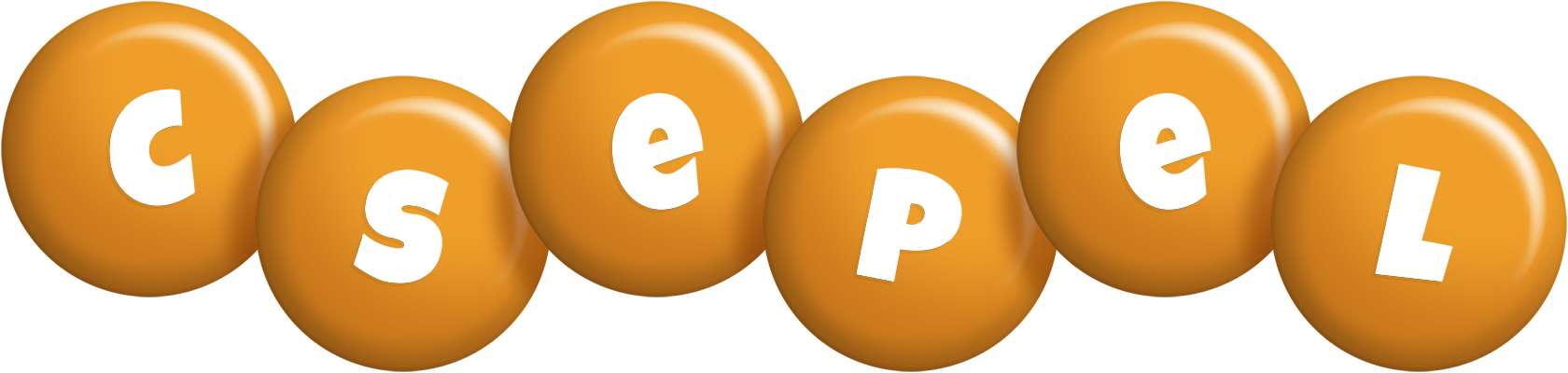 Csepel candy-orange logo
