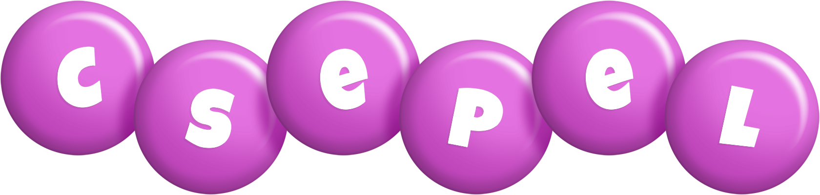 Csepel candy-purple logo