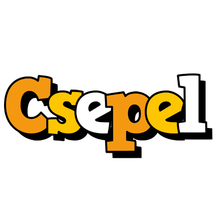 Csepel cartoon logo