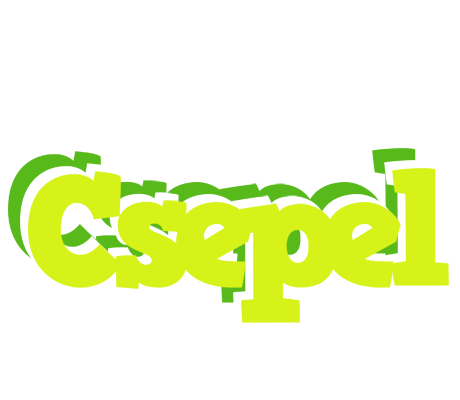 Csepel citrus logo