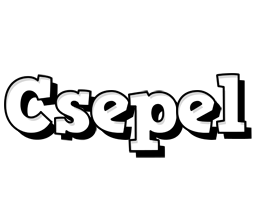 Csepel snowing logo