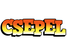 Csepel sunset logo