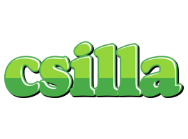 Csilla apple logo