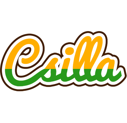 Csilla banana logo