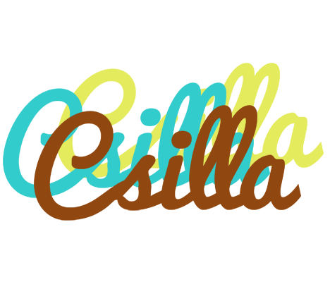 Csilla cupcake logo