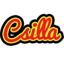 Csilla fireman logo