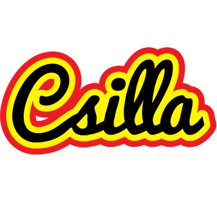 Csilla flaming logo