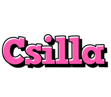Csilla girlish logo