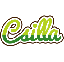 Csilla golfing logo