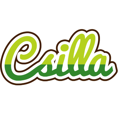 Csilla golfing logo