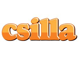 Csilla orange logo