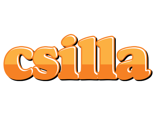 Csilla orange logo
