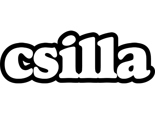 Csilla panda logo