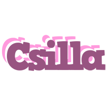 Csilla relaxing logo