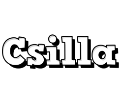 Csilla snowing logo