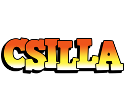 Csilla sunset logo