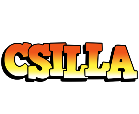 Csilla sunset logo
