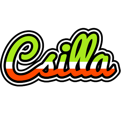 Csilla superfun logo