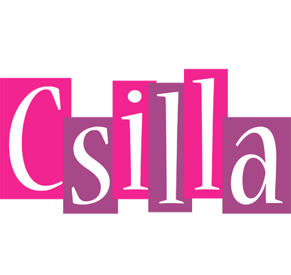 Csilla whine logo