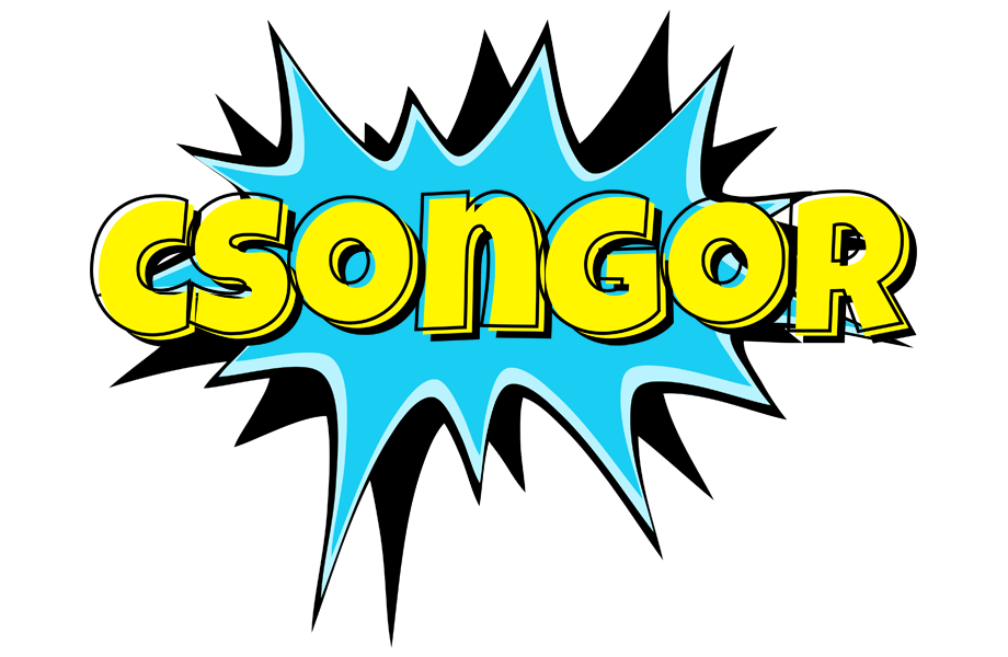 Csongor amazing logo