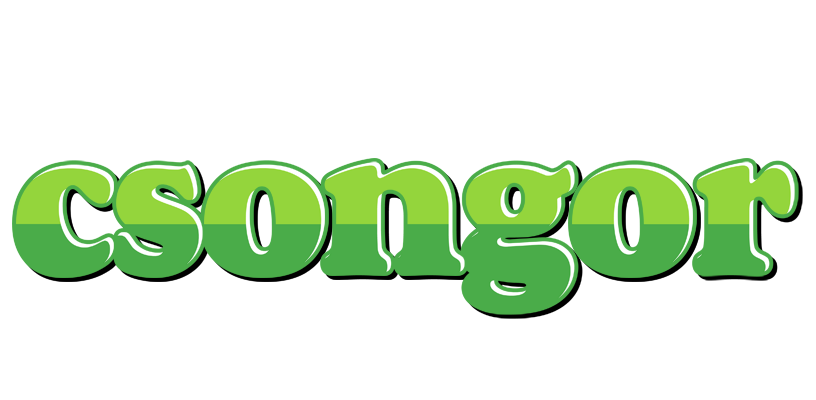 Csongor apple logo
