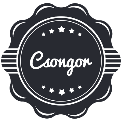 Csongor badge logo