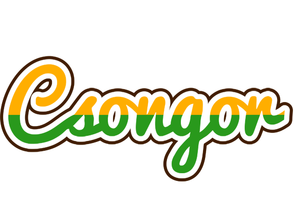 Csongor banana logo