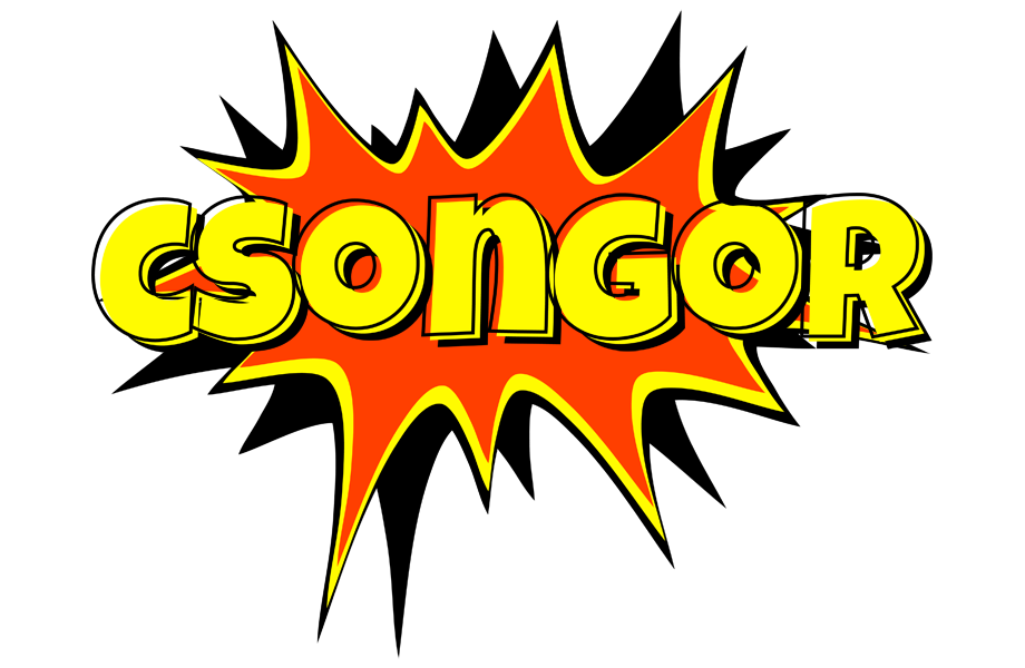 Csongor bazinga logo