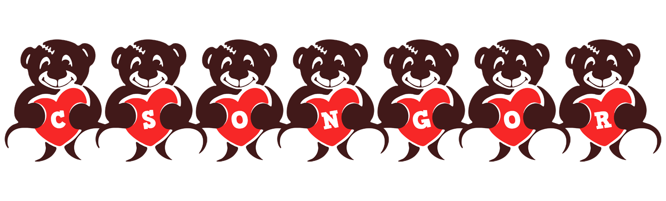 Csongor bear logo