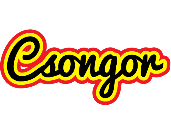 Csongor flaming logo