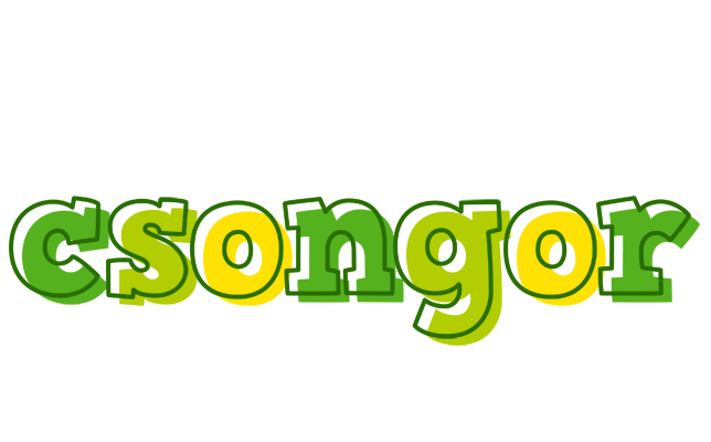 Csongor juice logo