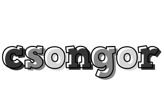 Csongor night logo