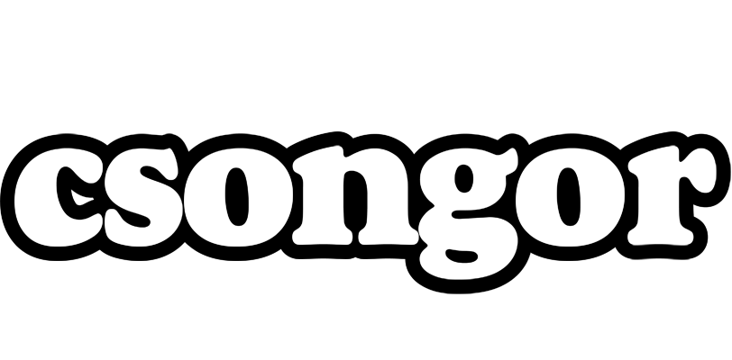 Csongor panda logo